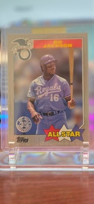 2022 Topps 1987 All-Stars Bo Jackson - Gray /299 - Royals