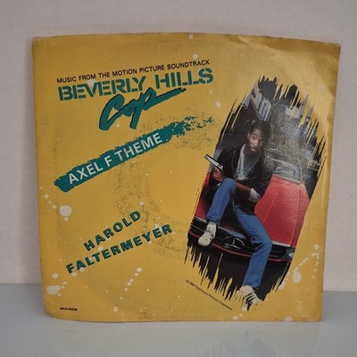 Harold Faltermeyer Axel F Theme / Shoot Out 7'' Vinyl MCA 1984 MCA-52536 45 RPM