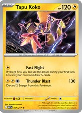 Tapu Koko 67/217 Rare Holo | Ascended Heroes | Pokemon Card