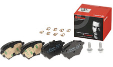 Brembo Brake Pad Set Rear With Caliper Screws Fits Citroën C4 DS Fiat Jeep Opel