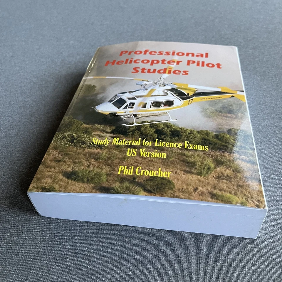 Professional Helicopter Pilot Studies US Version Phil Croucher Paperback - Image 3 of 4