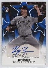 2025 Topps Series 1 Baseball Stars Auto Blue 137/150 Ky Bush #BSA-KB Auto 4z8