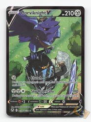 Corviknight V TG18/TG30 Silver Tempest Trainer Gallery Holo