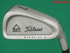 Titleist DCI OVERSIZE Plus 7 Iron Steel TriSpec Stiff Shaft Mens Right Hand