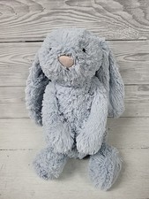 Jellycat Pale Blue Bashful Bunny Medium Plush Toy Teddy. PD