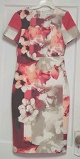 Calvin Klein Floral Sheath Dress Size 4