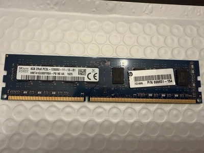 SK Hynix 8GB 2Rx8 PC3L-12800U-11-13-B1 HMT41GU6BFR8A-PB Foto 1 de 4