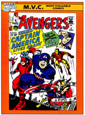 1990 Marvel Universe Series 1 Avengers #4 Trading Card