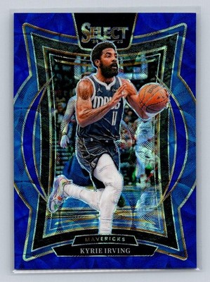 2024-25 Select Basketball #46 Kyrie Irving Blue Scope 166/249-Mavericks