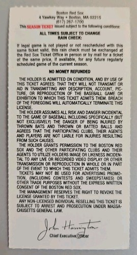 Boston Red Sox Detroit Tigers Baseball Ticket Stub 6/28 1996 Tim Wakefield Wins - Picture 2 of 2