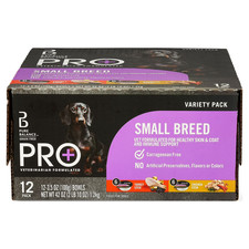 Pro Small Breed Turkey  Chicken Stew Wet Dog Food 3.5oz 12ct Multi-Pack