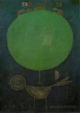 The Tree and a Bird : Chang Ucchin : Archival Art Print