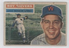 1956 Topps Roy Sievers (Gray Back) #75 b7j