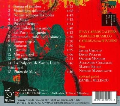 TANGO NEGRO TRIO - NO ME ROMPAS LAS BOLAS [DIGIPAK] NEW CD