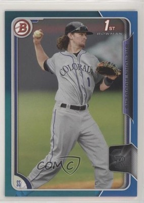 2015 Bowman Draft Blue 55/150 Brendan Rodgers #200 ib3