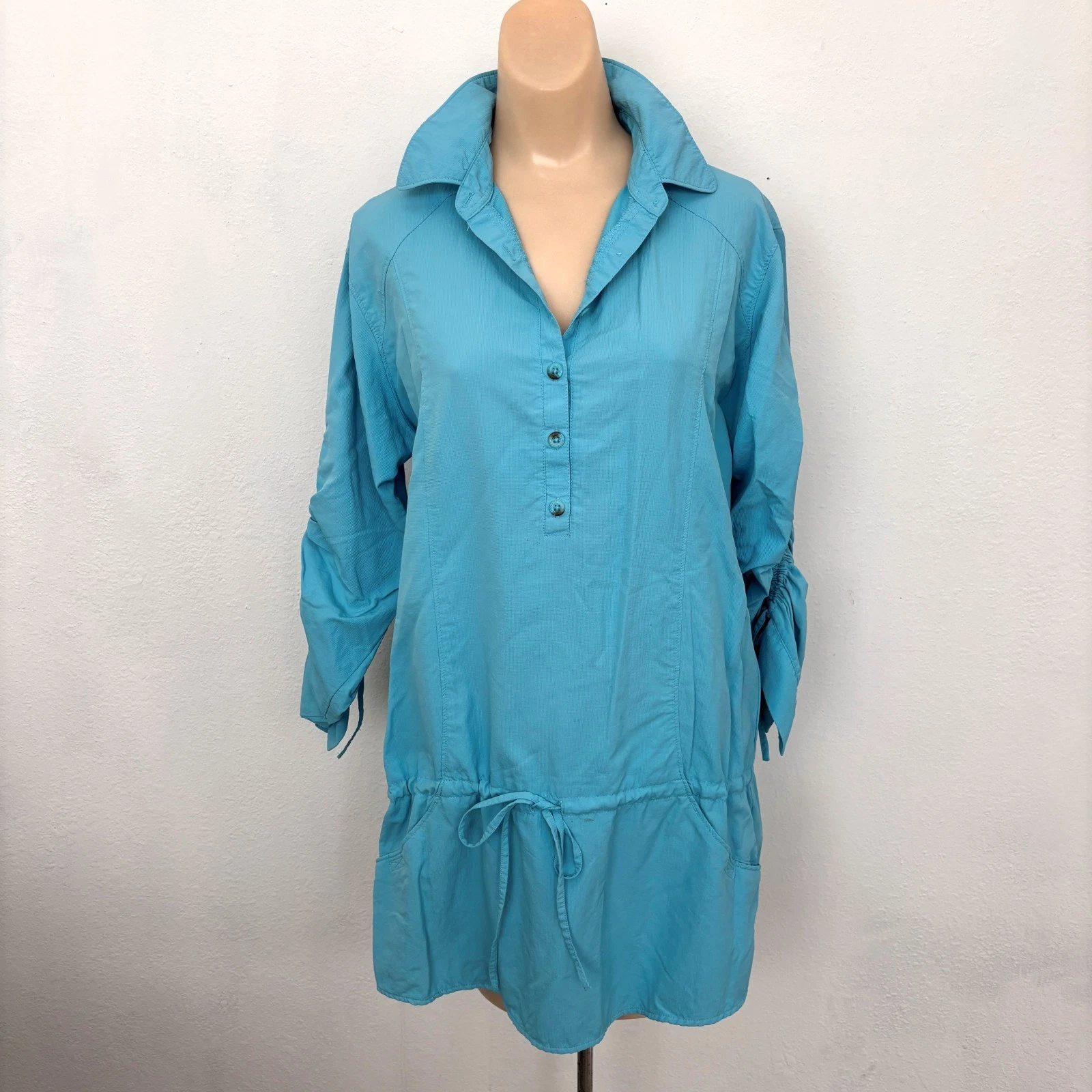 Columbia Womens PFG Omni Shade Top Medium Sun Protection Summer Vacation Beach