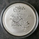 Peanuts 1oz Silver A Charlie Brown Christmas Round in a Capsule