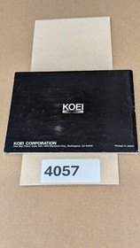 Romance Of The Three Kingdoms - Nintendo NES- Manual Only **NO GAME!