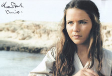 KOO STARK signed Autogramm 20x30cm STAR WARS in Person autograph COA