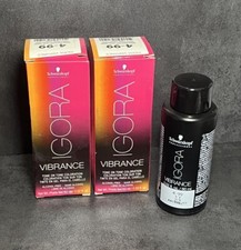 2 Schwarzkopf Igora Vibrance Tone on Tone Coloration 4-99 2.02 Oz