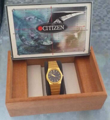 Citizen Quartz QQ Uhr - Original Vintage Unisex. + Citizen Box.