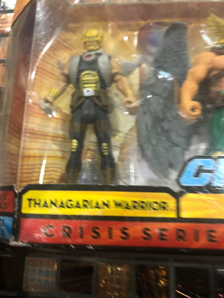 Paquete de 3 figuras DC Universe Infinite Crisis Heroes - (Hawkman / Thanagarian Wa Foto 2 de 4