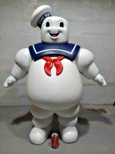 GHOSTBUSTERS STAY PUFT MARSHMALLOW MAN LIFE SIZE / HUMAN SCALE CUSTOM STATUE - Picture 1 of 10