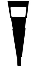 CONTROL ARM LOWER REINFORCEMENT 1965-66 MUSTA...