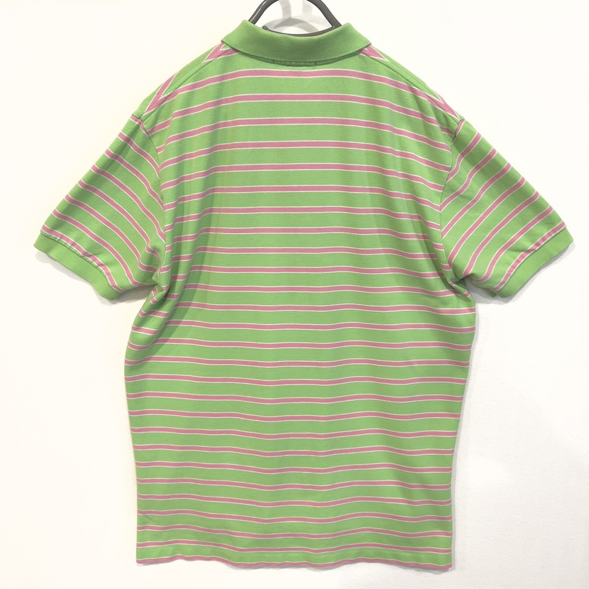 Vintage Polo Ralph Lauren Men's Large Green & Pink Stripe Golf Polo | eBay Vintage Polo Ralph Lauren Men's Large Green & Pink Stripe Golf Polo | eBay