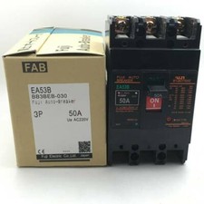 One New Fuji EA53B 50A 3P Circuit Breaker Free Shipping