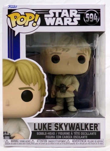 Funko Pop! Star Wars 594 Luke Skywalker Vinyl Figure New in Package