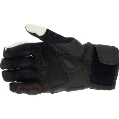 Richa Blast Womens Motorcycle Gloves Ladies White Black UK