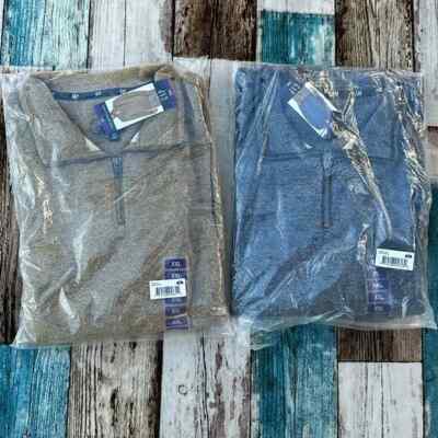 Both included NWT Mens gap XXL half zip pullovers