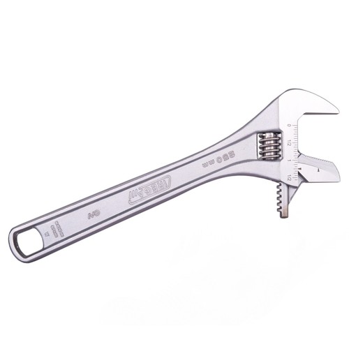 Irega Premium Reversible 6″ 150mm Chrome Adjustable Pipe Shifter Wrench 92WR - Picture 4 of 7