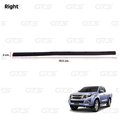 Rh Inner Weatherstrip Door Belt For Isuzu D-Max Open Cab Hi-Lander 2012 2019 - Picture 9 of 10