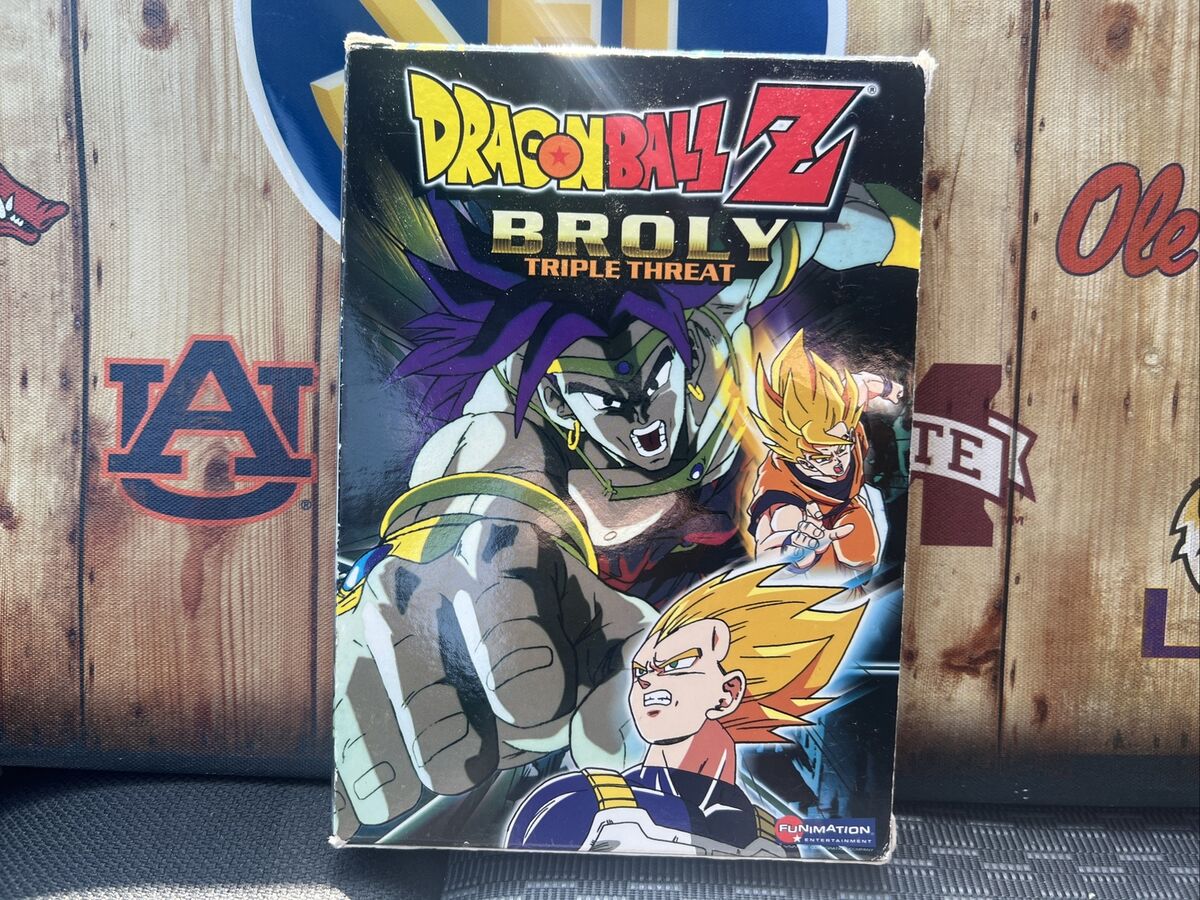 DragonBall Z - Broly Triple Threat 3-Pack (DVD, 2006, 3-Disc Set, Wal-Mart DragonBall Z - Broly Triple Threat 3-Pack (DVD, 2006, 3-Disc Set, Wal-Mart