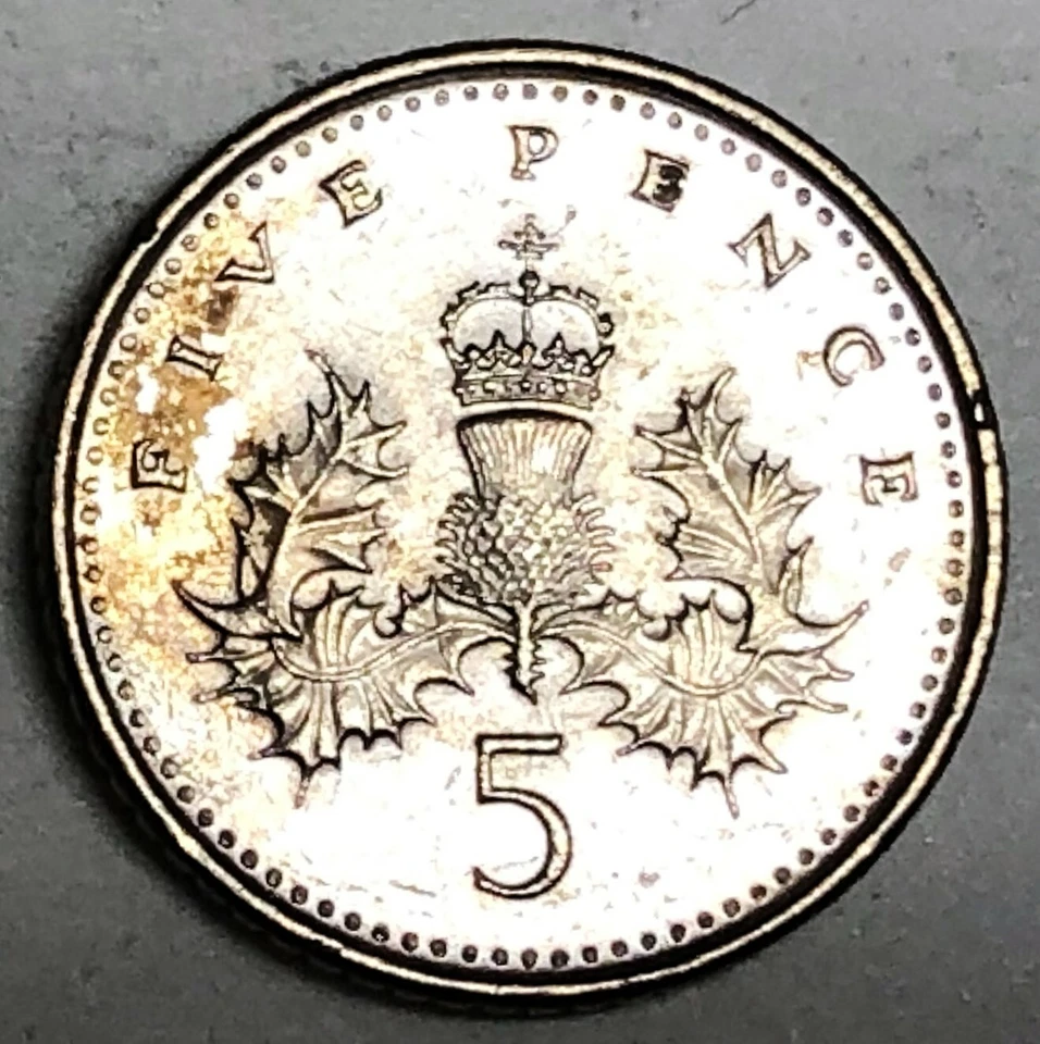 # C7314 GREAT BRITAIN COIN, FIVE PENCE 1997 - Image 2 of 2