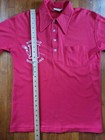 Vintage 80s Norwood Wrestling Polo Pocket Shirt Sz Med Red Cincinnati USA made — photo 8