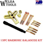 <!--F#f_0-->13PC HARMONIC BALANCER KIT GEAR PULLEY PULLER STEERING WHEEL CRANKSHAFT TOOLS<!--F/-->