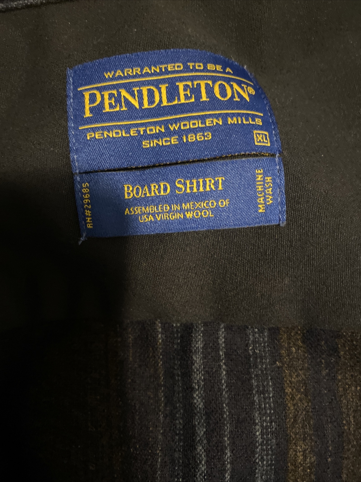 mens pendleton shirt xl vintage Pendleton woolen Mills Board Shirt eBay