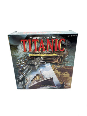 Murder On The Titanic Mystery Jigsaw Puzzle 1000 Piece Bepuzzled Classics