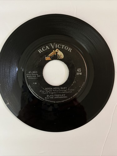 Elvis Presley - Bossa Nova Baby/Witchcraft, 45rpm 1963, Rock Blues #47-8243
