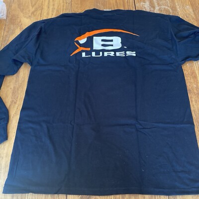 Bomber Lures long sleeve T-shirt with awesome graphic logo! Brand New In Package