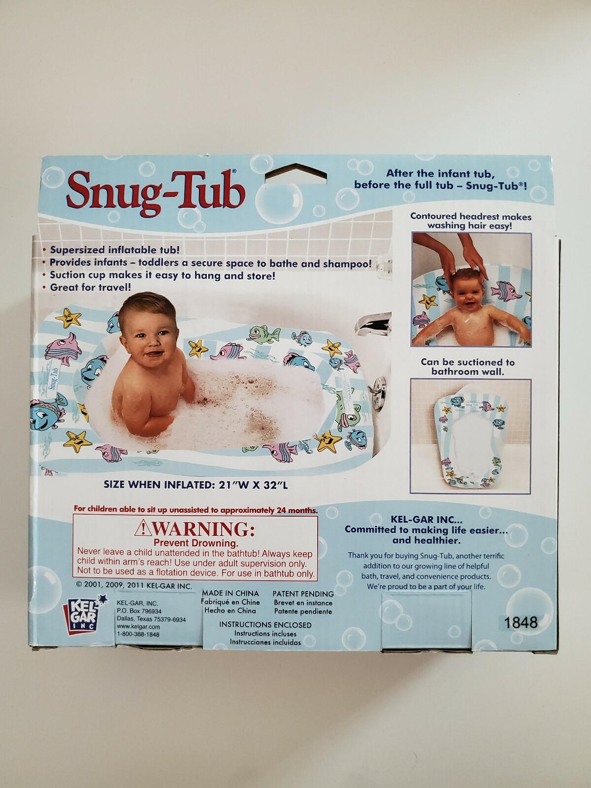 kel gar snug tub