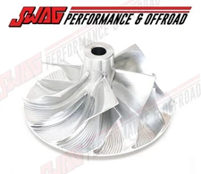 Upgraded Left Side Billet Compressor Wheel For 2010-2012 3.5L F150 Ecoboost 