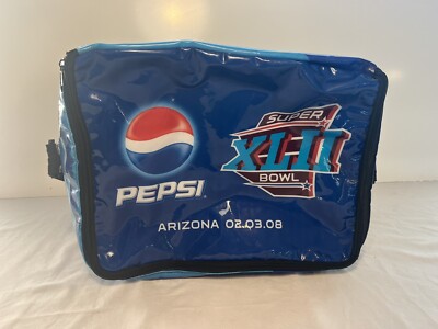 Super Bowl XLII Arizona 02-03-08 Vinyl Pepsi Cooler | eBay