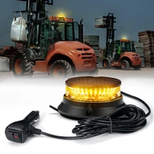 Xprite 24 LED Mini Beacon Strobe Flashing Emergency Light 360 Coverage Amber
