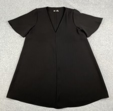 Zara Women Short Mini Dress Trafaluc  Sz Small  V-neck Short Sleeve