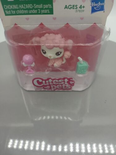 Littlest Pet Shop Cutest Pets Pink Poodle #2563 LPS Hasbro 2011 #37839 NIP - Picture 2 of 4
