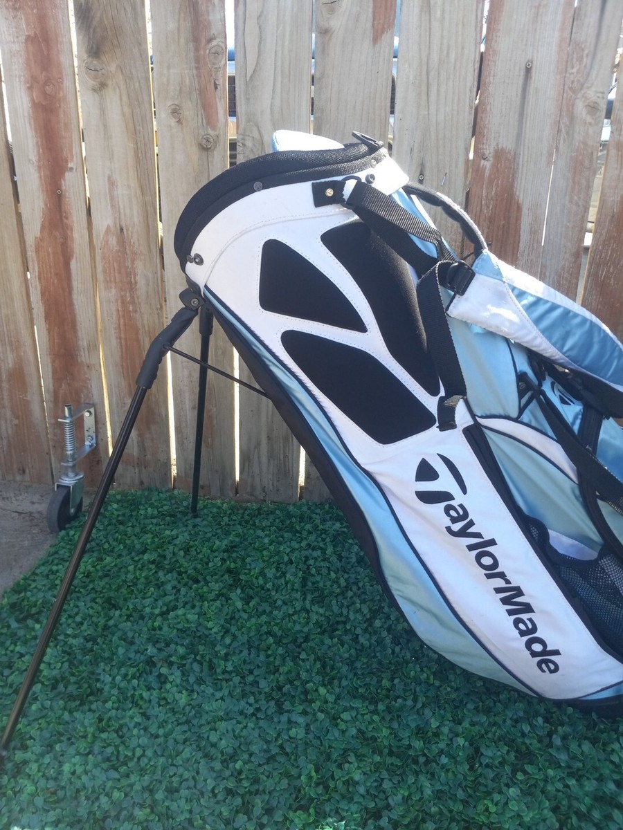 TaylorMade サブバッグ Taylormade Golf Club Bag Stand 7 Way Navy Blue And Black